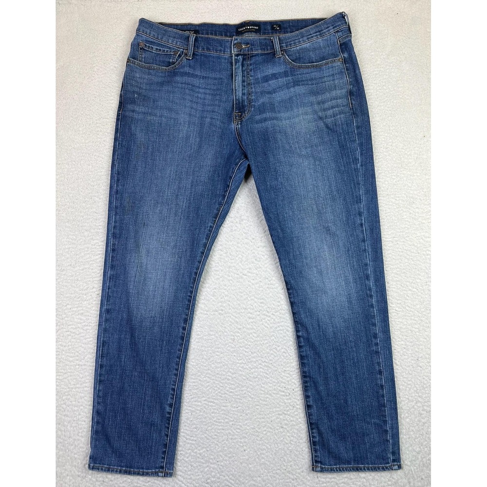 Lucky Brand Jeans Mens 40x32 Blue 410 Athletic Slim Stretch Denim Classic Pants